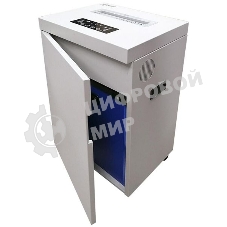 Шредер Office Kit S500 (2х15) белый (секр.P-5)/фрагменты/17лист./50лтр./скрепки/скобы/пл.карты/CD