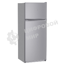 Холодильник Nordfrost NRT 141 132 серебристый металлик двухкамерный 210/51 л морозилка сверху, капельная система