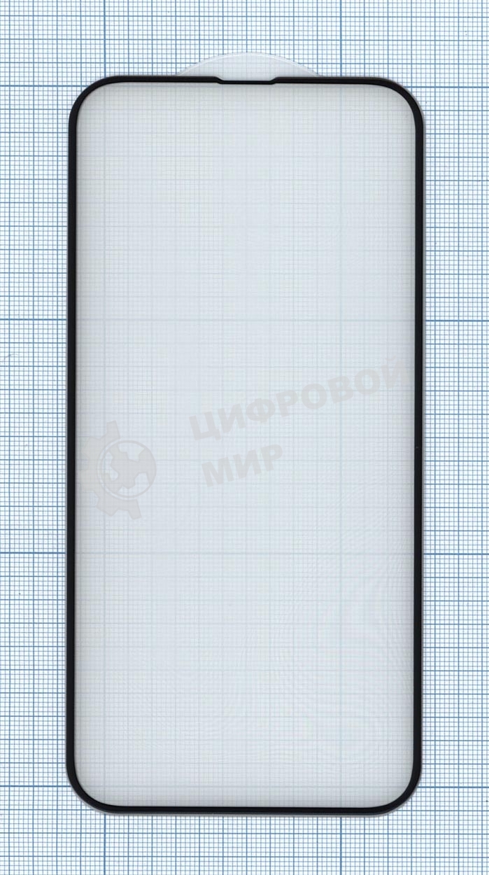 Защитное стекло 6D для Apple iPhone 14 Plus черный
