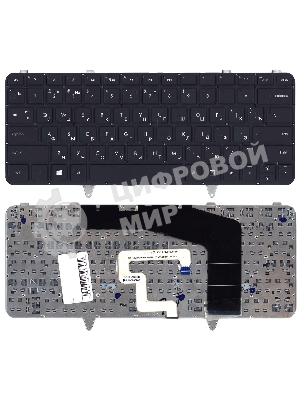 Клавиатура для ноутбука HP Envy 14-3000 черная с подсветкой