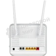 Маршрутизатор DVG-5402G/R1A AC1200 Wi-Fi Router, 1000Base-T WAN, 4x1000Base-T LAN, 2x5dBi external antennas, 2xFXS+USB ports, 3G/LTE support