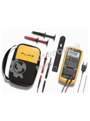 Мультиметр FLUKE 87v цифровая 1000мА желтый, черный 0,355кг