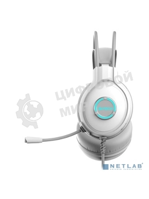 Гарнитура A4Tech Fstyler FH300U белый, проводная, подсветка