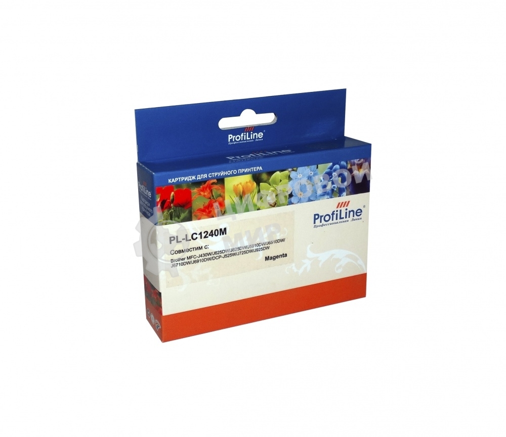 Картридж струйный для принтеров Brother PL-LC1240M MFC-J6510DW/6710DW/6910DW/DJ525 Magenta водн ProfiLine