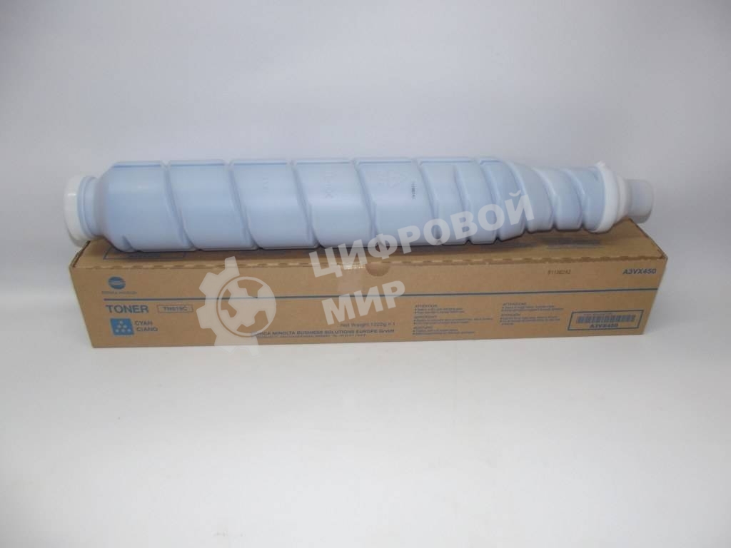 Тонер-картридж Konica-Minolta bizhub PRESS C1060/1070/1070P синий TN-619C