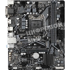 Материнская плата Gigabyte H410M S2H V2, LGA 1200, Intel H470, 2xDDR4, 4xSATA, 1xM.2, 1xPCIe 3.0 x16, 2xPCIe 3.0 x1, 1xDVI-D, 1xHDMI, 1xVGA, 1x 1Gb LAN, 2xUSB-A 3.2 Gen 1, 4xUSB-A 2.0, 3x3.5 мм, 7.1, Micro ATX