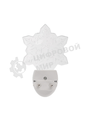 Ночник светодиодный Rexant СНЕЖИНКА ХАМЕЛЕОН свечение мультиколор 7 цветов, 230 В