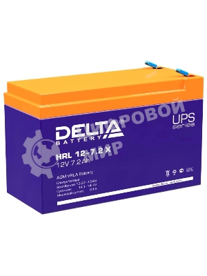 Батарея для ИБП Delta HRL 12-7.2Х (12V 7.2Ah)
