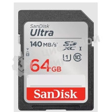 Флеш карта SANDISK SDXC 64Gb UHS-I SDSDUNB-064G-GN6IN