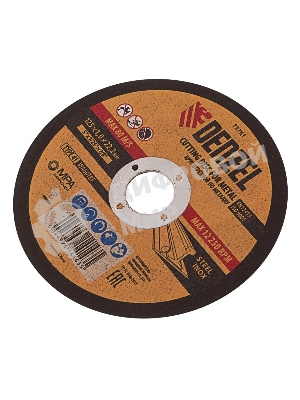 Круг отрезной по металлу Denzel WA60TBF 125х1.0х22.2мм 73761
