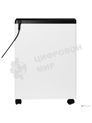 Шредер ГЕЛЕОС УМ26-2, (DIN P-2), полоса 3,9мм, 17-21 лист (70г/м2), CD/пл.карты/скрепки/скобы, 26 литров