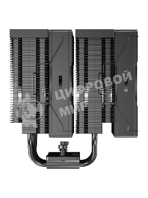 Кулер для процессора PCCooler RZ620 BK (260W, 4-pin PWM, 157.5мм, Al/Cu, 6x6мм, 1x120мм, 86.73CFM, 32dBA, 2200RPM, S: 1851/1700/1200/115X, AM5/AM4, черный)