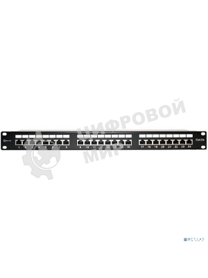 Патч-панель 5bites PPU55-03 UTP/5E/24P/KRONE/110/DUAL IDC/1U/19