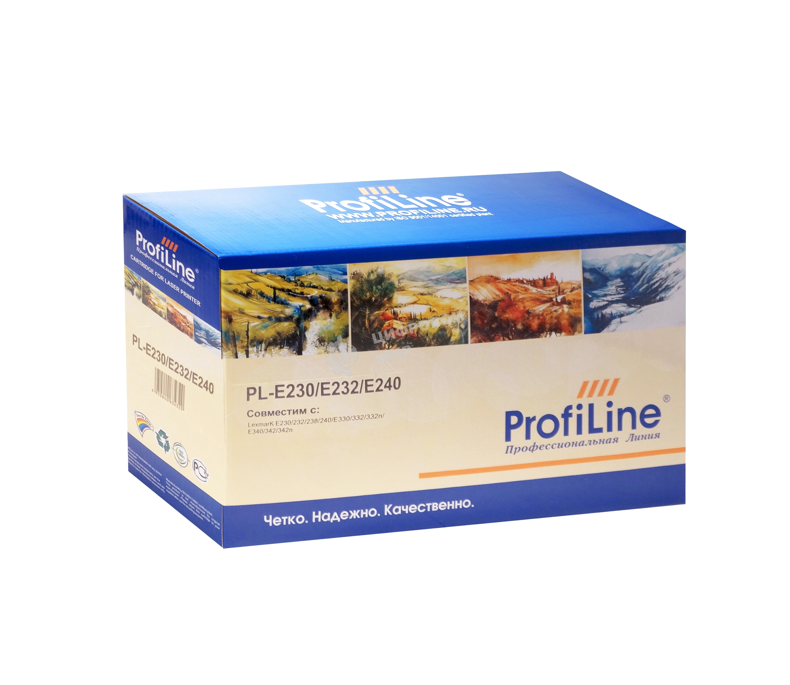 Картридж ProfiLine PL-E230/E232/E240 для принтеров Lexmark E230/E232/E234/E238/E240/E330/E332/E340/E342/X340/X342/X203/X204 2500 копий