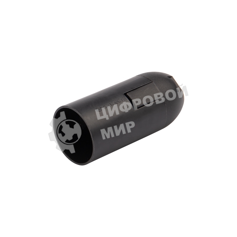 Патрон Rexant пластиковый термостойкий подвесной Е14, черный