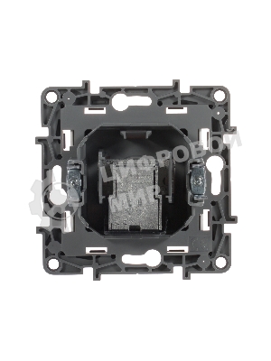 Розетка телевизионная проходная, 15дБ, бел. ETIKA