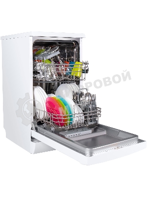 Посудомоечная машина Maunfeld MWF08B, белый, 44.8 см, 9 компл., 49 дБ, класс A++