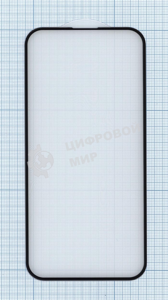 Защитное стекло 6D для Apple iPhone 14 Pro Max черный