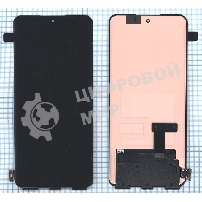 Дисплей для OPPO Reno 8T 5G (CPH2505) в сборе с тачскрином черный