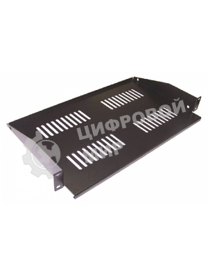 Полка стационарная Lanmaster TWT-CB-SF350-2U/60 нагр.:60кг. 19