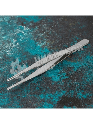 Пинцет прямой Rexant рифленый 160 мм (блистер)