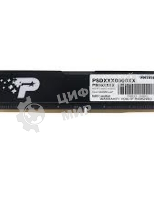 Оперативная память Patriot Signature, DDR4, 32GB (1x32 GB), 3200 MHz, CL22, DIMM