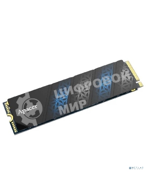 Накопитель SSD Apacer AS2280P4U PRO, 512Gb, PCIe 3.0 x4, M.2 2280, NVMe, R/W 3500/2300, с радиатором