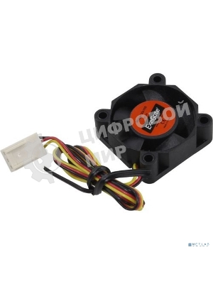 Вентилятор для корпуса ExeGate EX03010S3P черный, 30 мм, 10000 об/мин, 28.5 дБ, 3 pin