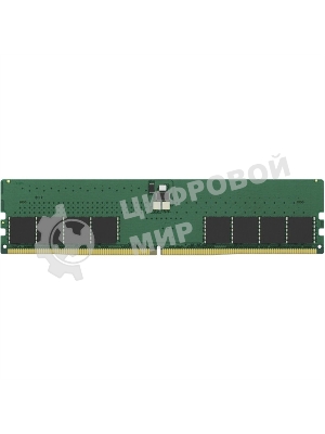 Оперативная память Kingston ValueRAM, DDR5, 16GB (1x16GB), 5600MHz, CL46, DIMM