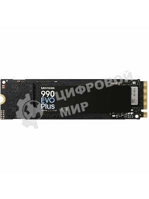 Накопитель SSD Samsung 990 EVO Plus, 2Tb, M.2 2280, PCIe 4.0 x4, NVMe, R/W 7250/6300