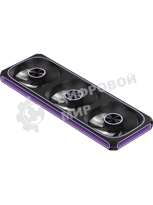 Вентилятор для корпуса Formula Air Fusion 3 BK ARGb 360х120x28 черный 4-pin 34.95дБ Ret