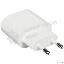 Сетевое зарядное устройство HOCO C109A/Сетевое ЗУ + Кабель Type-C 1m/QC 3.0/1 USB/Выход: 18W/White