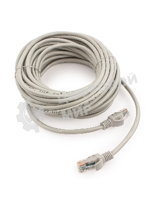 Патч-корд UTP Cablexpert cat.5e, 10м, литой, многожильный серый