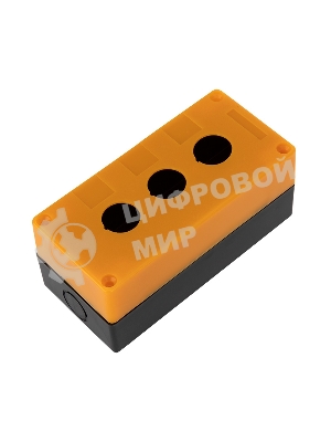 Корпус пластиковый Rexant КП 3 кнопки 22 мм