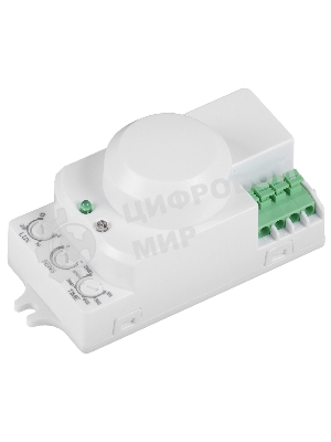 Детектор движения ДД-МВ 201 1200Вт 360град. 8М IP20 бел. IEK LDD11-201MB-1200-001