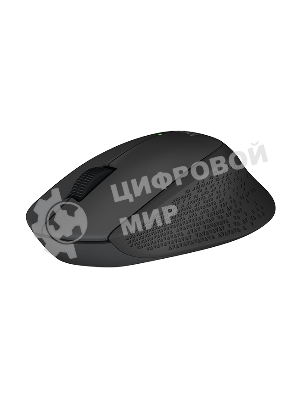 Мышь беспроводная Logitech M280 черный, 1000 dpi, радиоканал, USB, кнопки - 3
