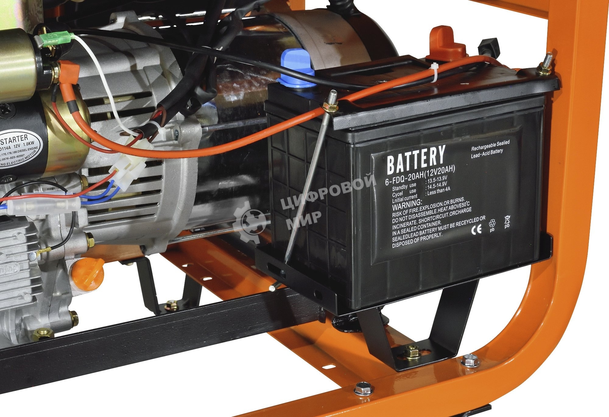 Генератор Carver PPG-7000DE, 6.3 кВт