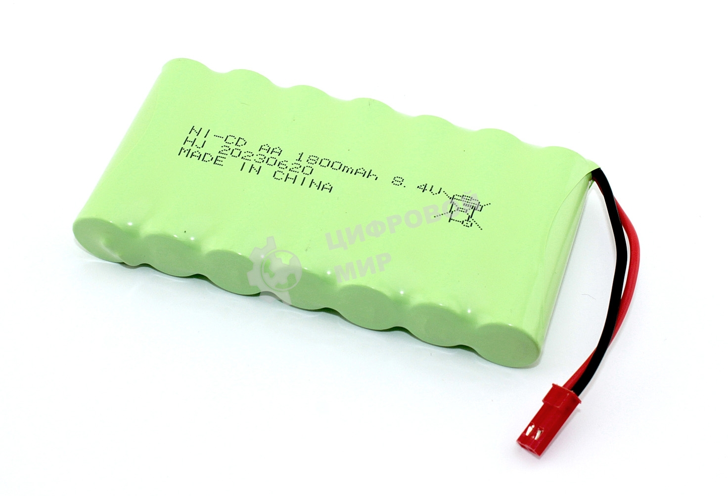 Аккумулятор Ni-Cd 8.4V 1800 mAh AA Flatpck разъем JST