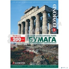 Бумага Lomond 0310341 A4/200г/м2/250л./белый глянцевое/глянцевое для лазерной печати