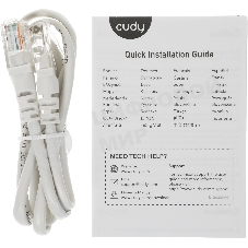 Бесшовный Mesh роутер Cudy M3000 (M3000(3-PACK) WHITE) AX3000 100/1000/2500BASE-T белый (упак.:3шт)