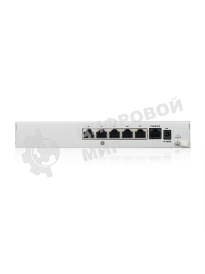 Межсетевой экран Zyxel USG FLEX 50HP с подпиской Gold на 1 год (AV, CF, IDP/DPI, Sandboxing, SecuReporter), 1xRJ-45: 1G PoE+ (LAN/WAN), 4xRJ-45: 1G (LAN/WAN), 1xUSB3.0 **