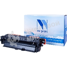 Картридж лазерный NVPrint совместимый HP CE250X черный для LJ Color CM3530/CP3525 (10500k)