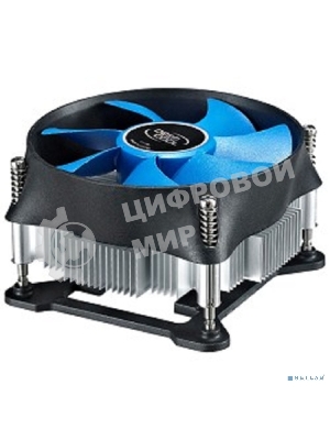 Кулер для процессора DEEPCOOL THETA 15 PWM черный/синий, 100 мм, алюминий, 2800 об/мин, 36 дБ, 4 pin, 95 Вт, 46 мм