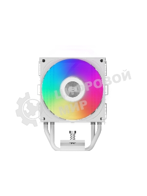 Кулер PCCooler R400 ARGb белый 92мм алюминий+медь 2200rpm 30db 4-pin 180W 133мм