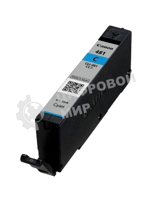 Картридж струйный Canon CLI-481 C 2098C001 голубой для Canon Pixma TS5140/6140/8140/8540