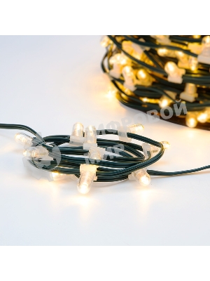 Гирлянда Neon-night LED ClipLight 12V 150 мм, цвет диодов теплый белый