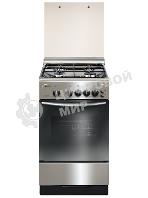 Плита газовая Gefest ПГ 3200-06 К62 серебристый, конфорок 4 шт, духовка 42 л, 50 см x 85 см x 57 см