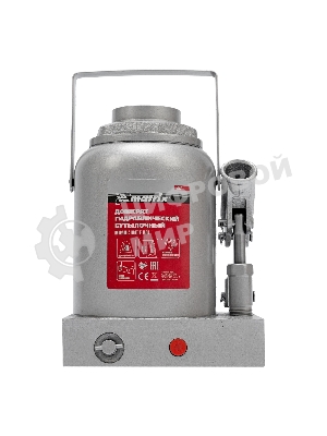 Домкрат гидравлический бутылочный Matrix, 30 т, h подъема 244–370 мм