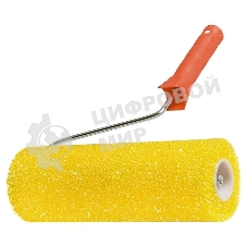 Валик MTX СТРУКТУРНЫЙ поролоновый с ручкой, шероховатый, 230 мм, D - 80 мм, D ручки - 6 мм