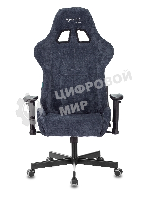 Кресло Бюрократ VIKING KNIGHT LT27 FABRIC синий, ткань, 120 кг, механизм качания
